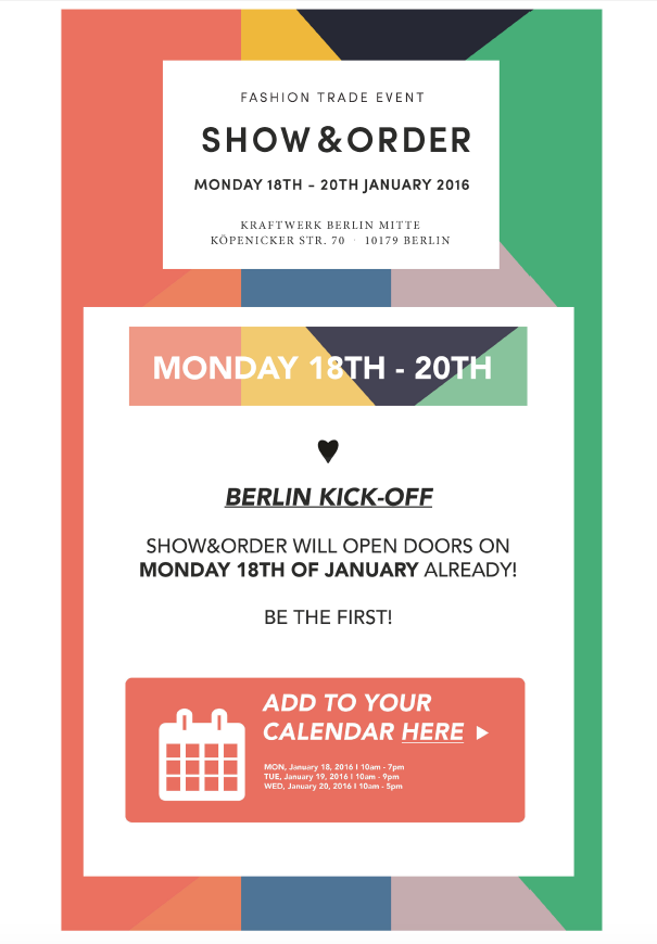 SHOW&ORDER